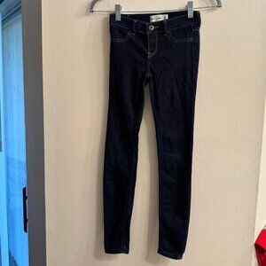 Abercrombie Kids Youth Girls Dark Blue Skinny Jean Jeggings Size 12